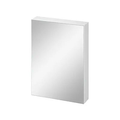 Dulap suspendat cu oglinda Cersanit City, 60 cm, alb