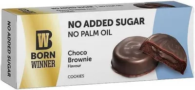Cookies, brownies cu ciocolată, 100 g, Born Winner