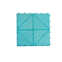 Pardoseala modulara ventilata 40x40x1,8cm Culoare Verde Turcoaz Cod: PM10031