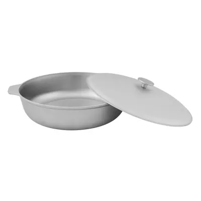 Tigaie aluminiu alimentar cu capac, 320x83 mm ROTOR