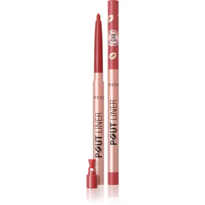 Revolution Pout Liner creion contur pentru buze pentru volum maxim culoare Melba Warm Peach 0.2 g