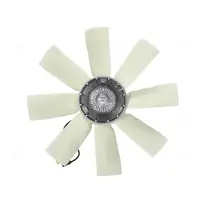 Cupla ventilator radiator (cu ventilator, numar lame: 8, numar pini: 5) EURO 6 potrivit VOLVO FH II D13A380-G13C420 01.12-