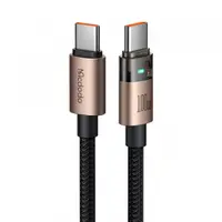 Cablu Date si Incarcare USB-C - USB-C McDodo CA-5581, 100W, 1.2m, Auriu