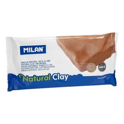 Lut natural pentru modelaj Milan, teracotă, 400g