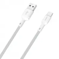 Cablu Date si Incarcare USB-A - USB-C Dudao L9T, 100W, 1m, Alb