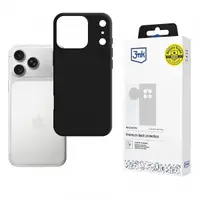 Husa pentru Apple iPhone 17 Pro Max, 3MK, Pro, Neagra Mata