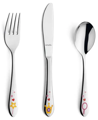 Set de copii pentru masă Amefa - Princess, 3 piese