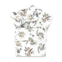 Set 4 in 1 cosulet pentru bebelusi MimiNu Baby Cocoon 75x55 cm Savanna