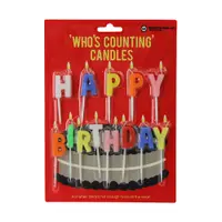 Set lumanari - Happy Birthday