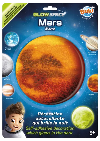 Planeta luminoasa in intuneric Buki Space - Marte