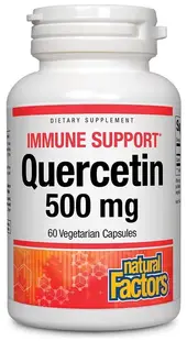 Immune Support Quercetin, 500 mg, 60 capsule, Natural Factors