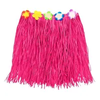Fusta hawaii scurta roz