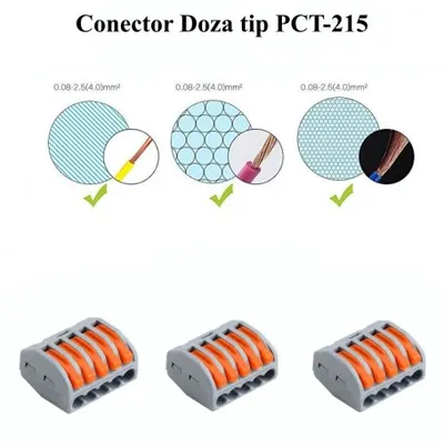 Conector Doza Rapid 5 Poli, ElectroAZ Engros