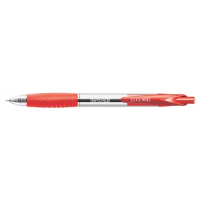 Pix cu Mecanism Retro Ball, Varf 0.7 mm, Rosu, Claro
