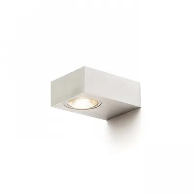 KORSO II Corp de iluminat aplica aluminiu periat 230V LED 2x3W 120° IP54 3000K