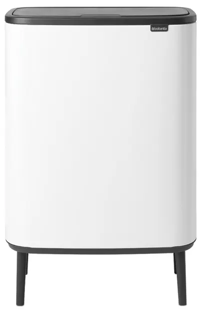 Coș de gunoi Brabantia - Bo Touch Hi, 60 l, White