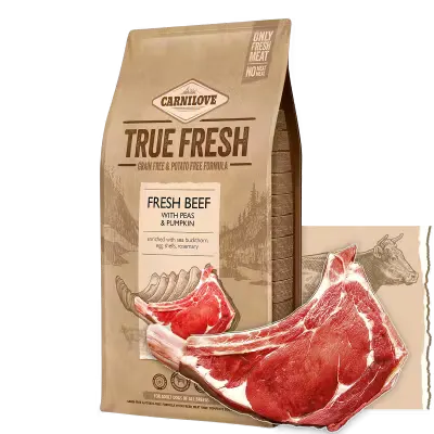 Carnilove True Fresh Beef for Adult Dogs, 1.4 kg