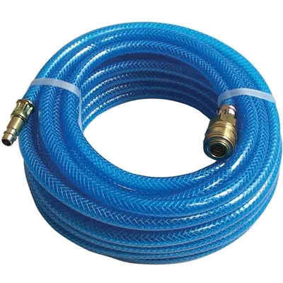 Furtun aer comprimat din PVC cu insertie textila Gude 41404, 10 m, 6 mm