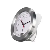 Ceas de perete Bresser MyTime 8020114, termometru, argintiu