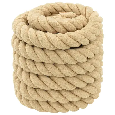 vidaXL Sfoară de Barcă 5 mm 5 m natural