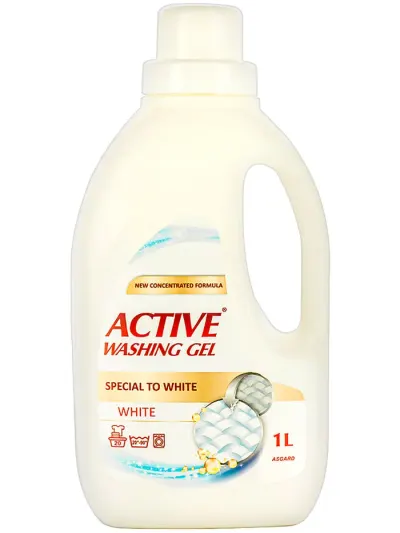 Active Detergent lichid 1 L 20 spalari White