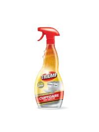 Triumf Degresant Cuptoare și Vase Emailate, Curăță Grăsimea Arsă De Pe Plite și Sticlă, 500 Ml