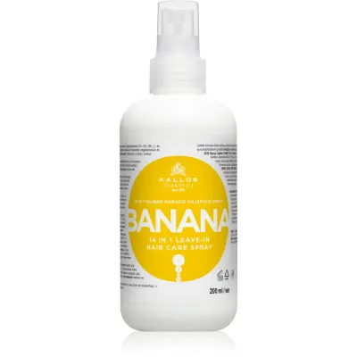 Kallos KJMN Professional Banana spray care nu necesita clatire pentru păr 200 ml