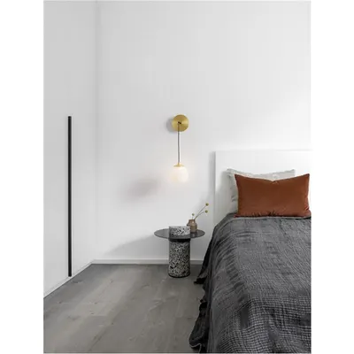 Plafoniera THE EGG Nisipiu Auriu & Mat Negru Metal Glossy Opal Sticla LED G9 1x5 Wat 230 Volt IP20 Fara bec