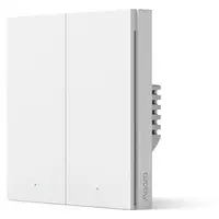 Intrerupator inteligent Aqara H1, necesita NUL, 2 canale, Zigbee 6970504214804