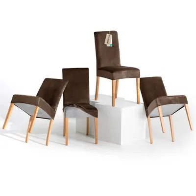 Huse maro 4 buc. elastice pentru scaun 48 cm Sento – Restilo