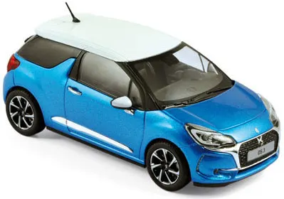 Model de colecție Norev Modern: Mașini - DS 3 2016 - Belle Ile Blue