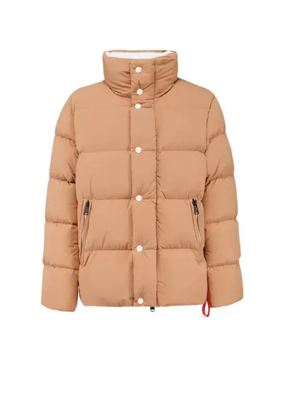 Geaca barbati - Short High Collar - Maro