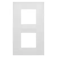 Placa ornament CProiector HORUS GEO International - IN TECHNOPOLYMER - 2+2 modul VERTICAL - WHITE - CProiector HORUS