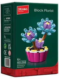Constructor Sembo Block - Echeveria Runyonii, 130 piese