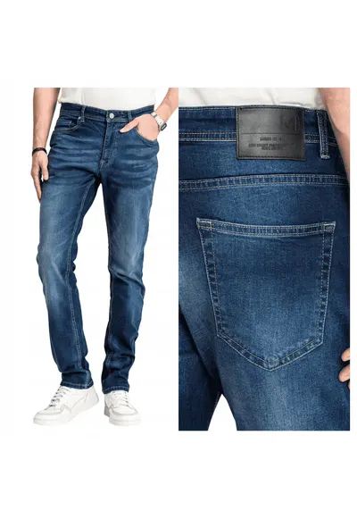 Blugi Barbati - Felix - Straight Fit - Talie Medie - 98% Bumbac - 2% Elastan