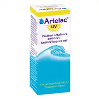 Artelac UV 10ml, Bausch + Lomb– Solutie oftalmica pentru protectie UV si lumina albastra