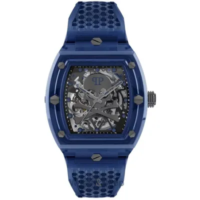 Ceas Philipp Plein Philipp Plein PWPTA0324 Automatic Mens Watch The $keleton Crystal 44mm 5ATM