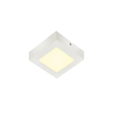 Corp iluminat TAVAN, senser 12 de Luminita Plafon, alb cu LED-uri de interior Montat pe suprafata Plafon 3000K alb lumina patrat