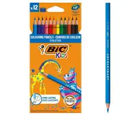 Creioane color, 12culori, Bic Evolution