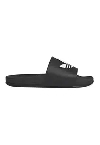 Papuci cu monograma Adilette - Negru