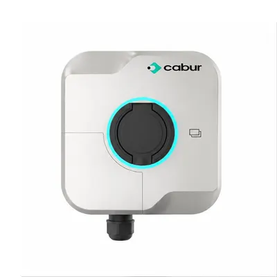 Statie incarcare masini electrice Cabur Evo EVEVO22S, 22 kW, priza Type 2, trifazat / monofazat, RFID, 4G, WiFi, Bluetooth, control din aplicatie