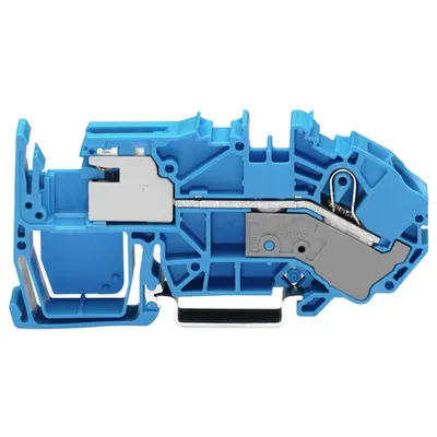 1-conductor N-disconnect terminal block; 16 mm²; Push-in CAGE CLAMP®; 16,00 mm²; blue