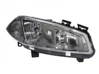 Far dreapta (H1 H7, reglaj electric, fundal argintiu) RENAULT MEGANE 2002-2005