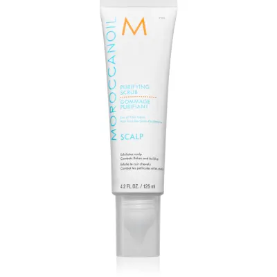 Moroccanoil Scalp Purifying Scrub curatare usoara dupa exfoliere cu efect calmant pielea capului 125 ml