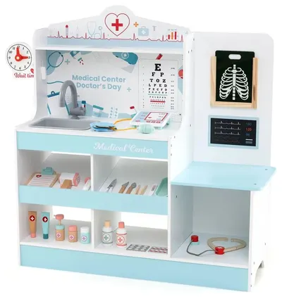 Set de joacă Costway - Centru medical cu accesorii