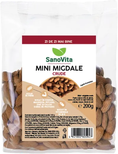Mini migdale, 200g, SanoVita