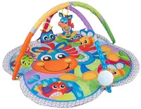Salteluta muzicala pentru gimnastica bebelusului Playgro - Calul Hop Trop