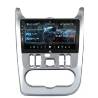 Navigatie Dacia Logan Duster Sandero (2008-2013), Android, P-Octacore 2GB RAM + 32GB ROM, 9 Inch - AD-BGP9002+AD-BGRKIT367