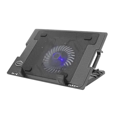 Cooling Pad Laptop SBOX CP-12, 17,3″, Iluminare Led, NBA00128, Negru
