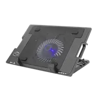 Cooling Pad Laptop SBOX CP-12, 17,3″, Iluminare Led, NBA00128, Negru